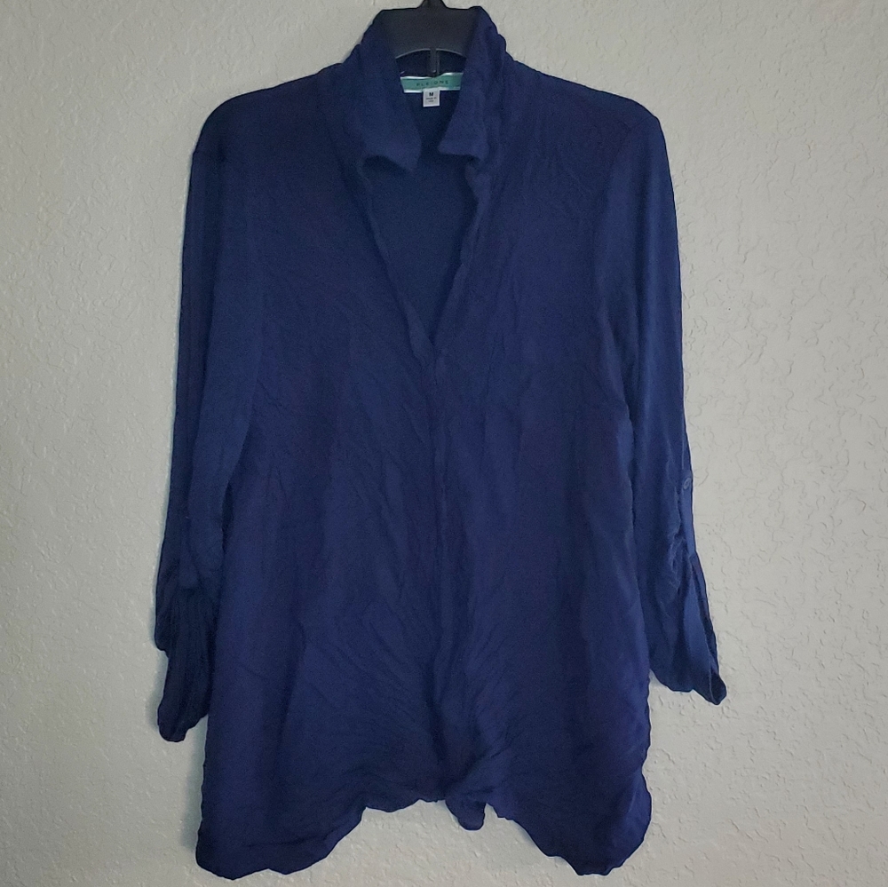 Pleione Blouse Lonsleeve Top Size M